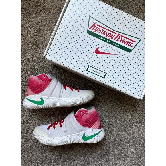 Nike Kyrie 2 Krispy Kreme Kyrispy Kreme Special Box Size 8.5 Men's - Picture 1 of 11
